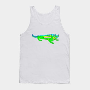 Artwork Lizard Tank Top